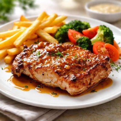 Grilled Chicken Chop