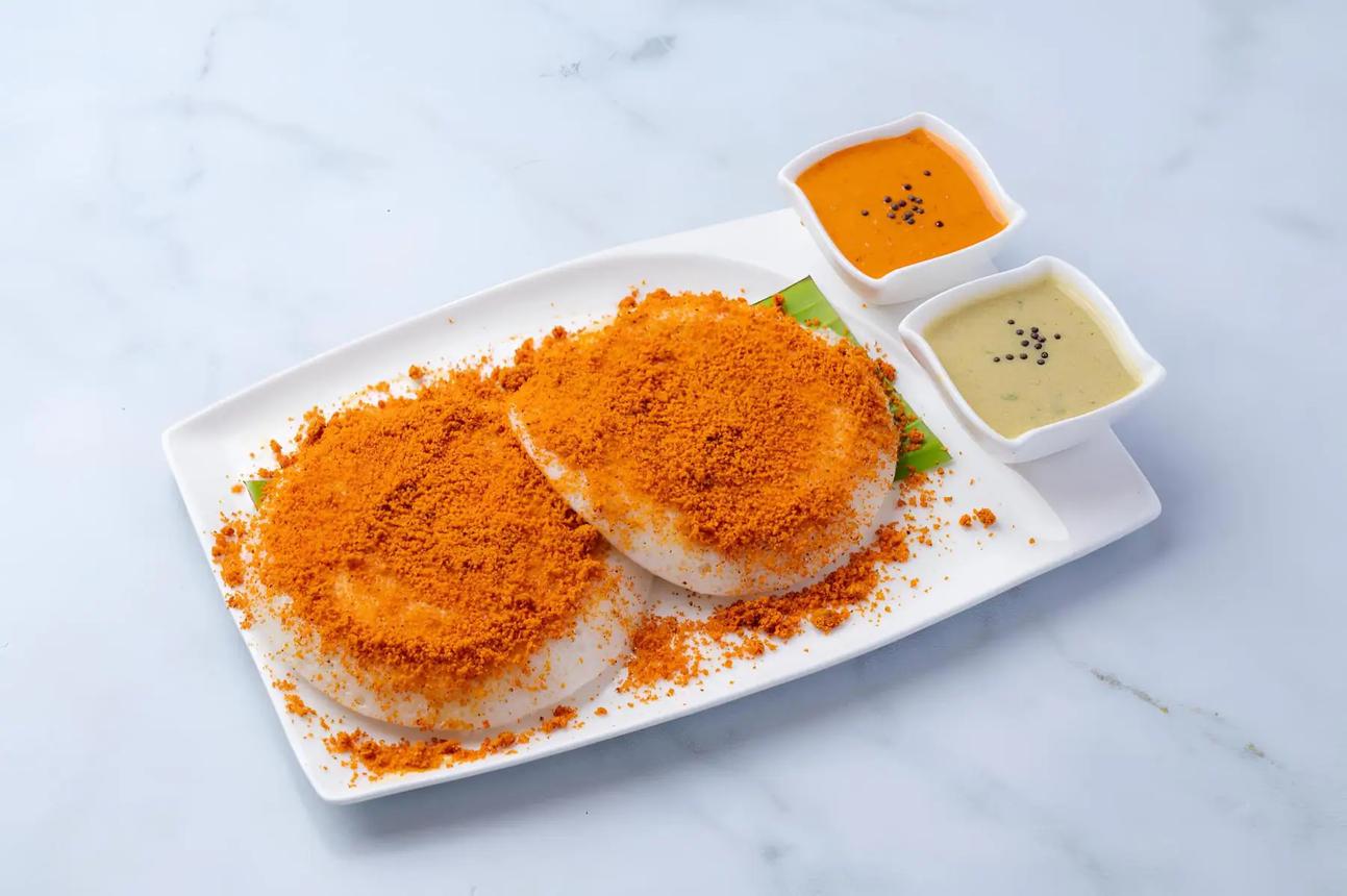 Podi Idli with Masala