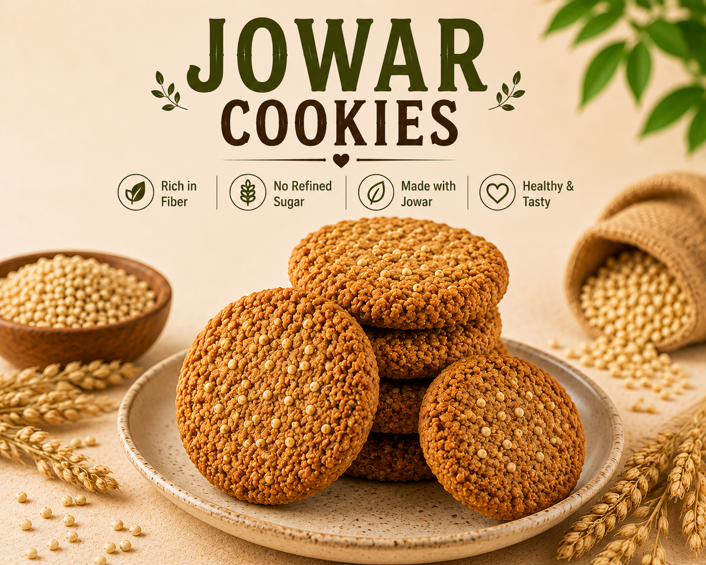 Jowar Cookies
